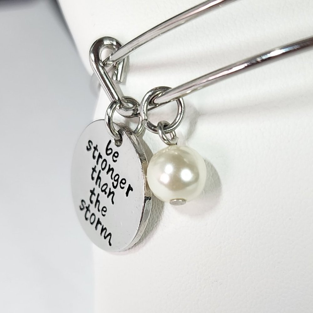 Adjustable Bracelet - Be Stronger Than The Storm 45015-031
